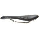 Raven Ti Gel Saddle - Titanium, Black