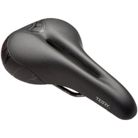 Terry Butterfly Chromoly Gel Saddle - Chromoly, Black, Women's