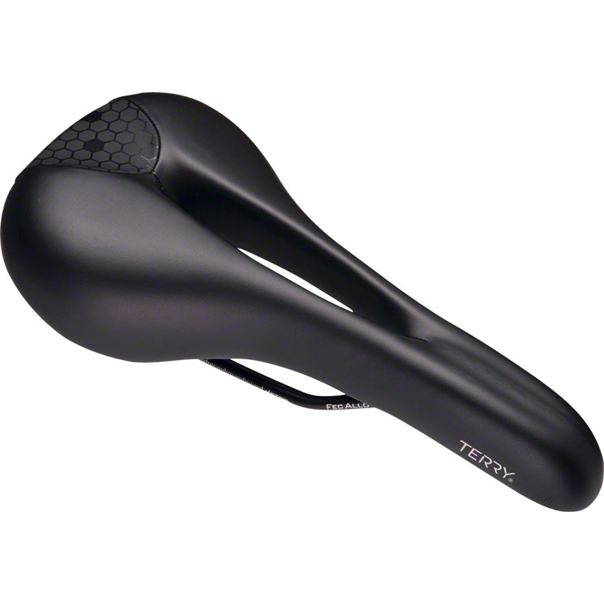 Terry Fly Chromoly Gel Saddle - Chromoly, Black, Men's