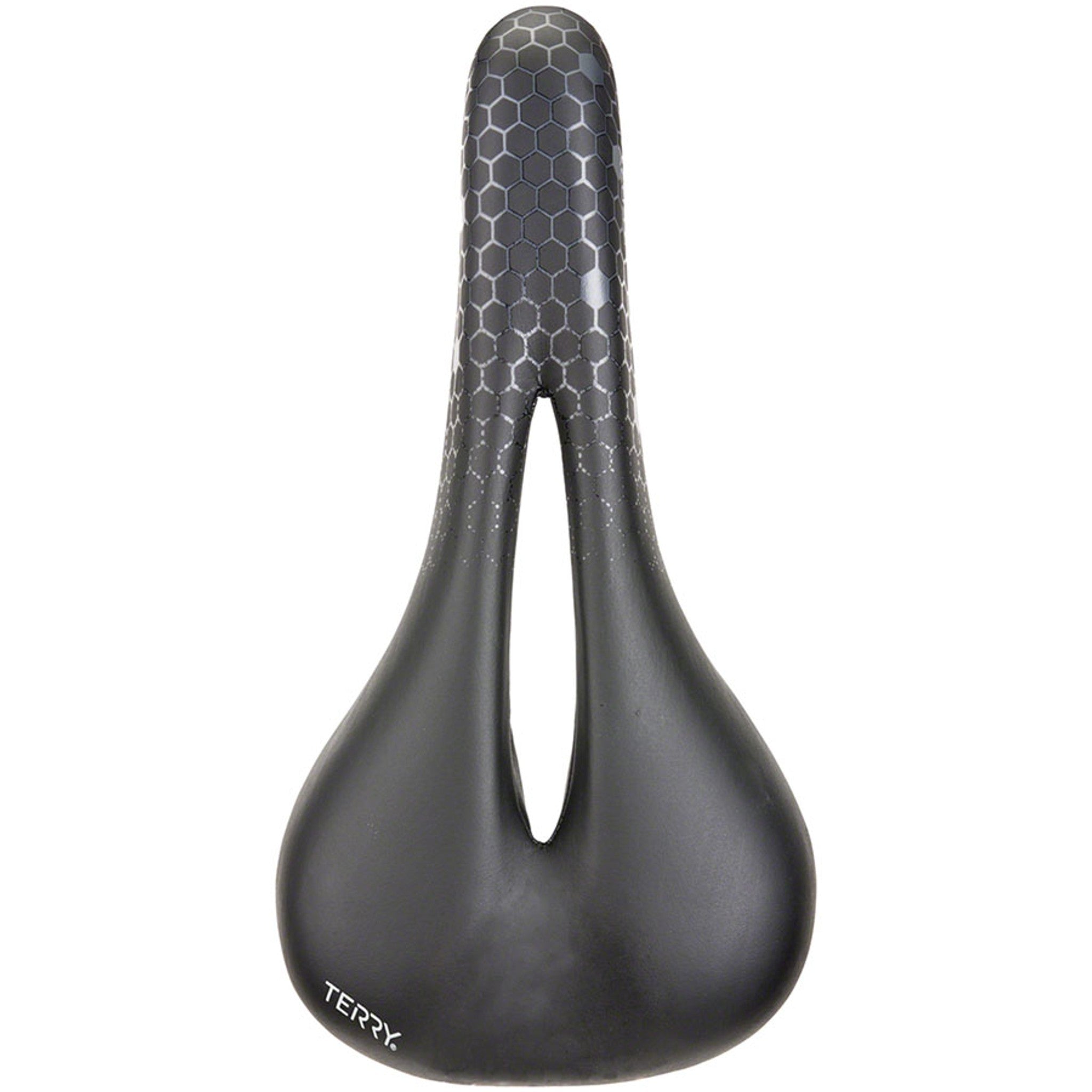 Terry Fly Ti Gel Saddle - Titanium, Black/Gray, Men's