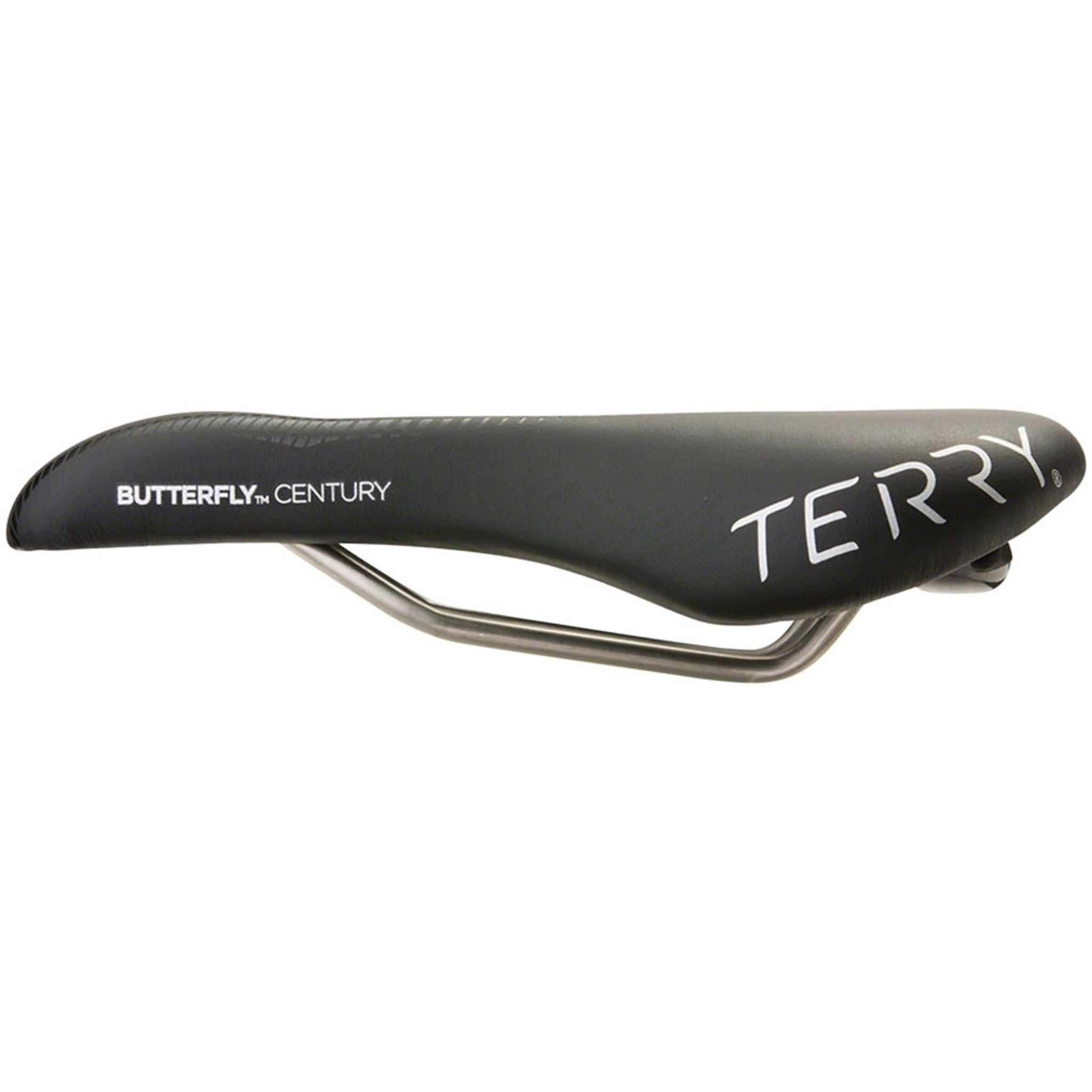 Terry Butterfly Century Saddle - Titanium, Black, Women's