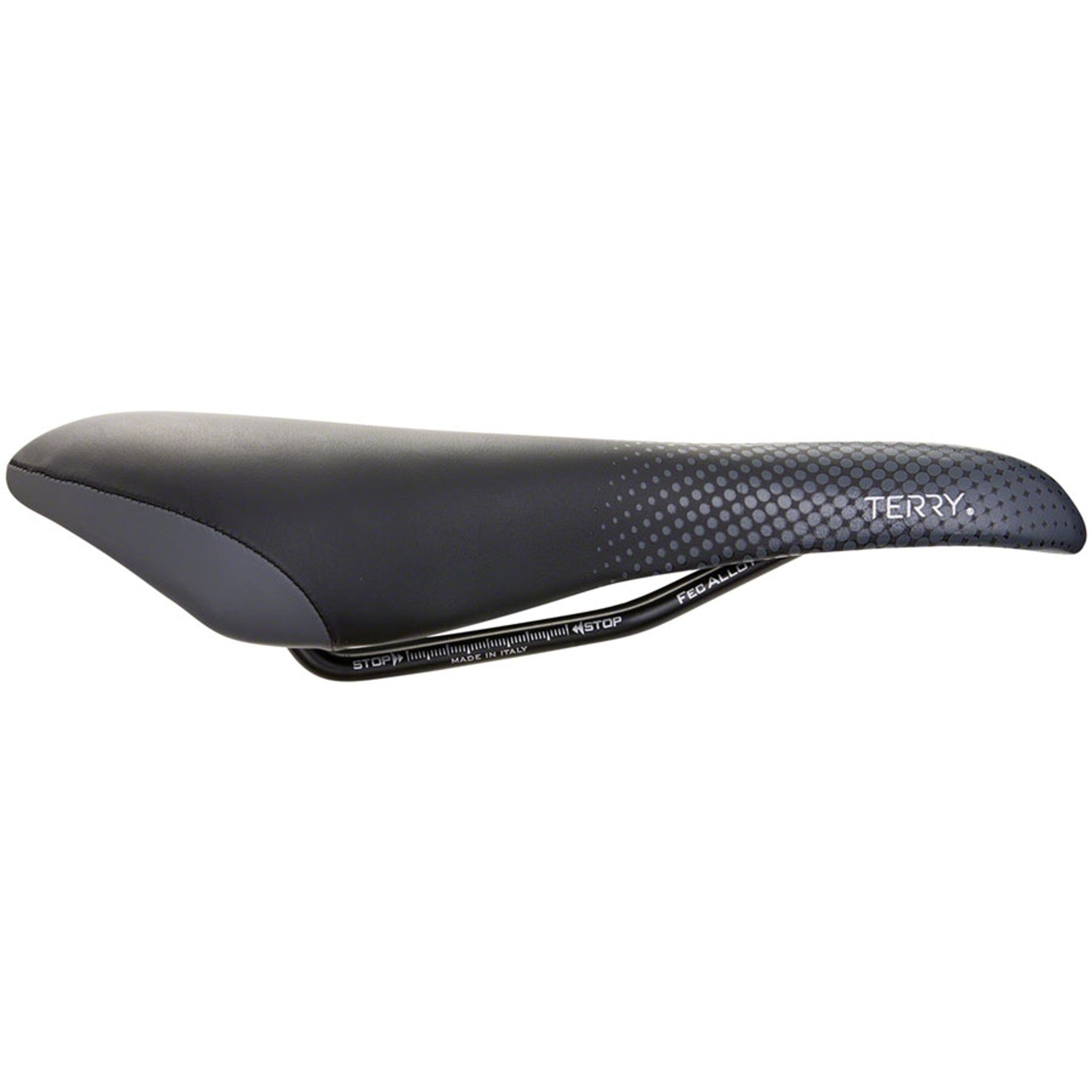 Terry Falcon X Saddle - Chromoly, Black Gray, Women's