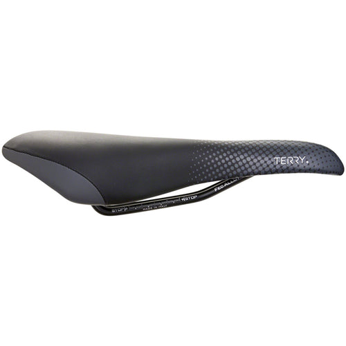 Terry Falcon X Saddle - Chromoly, Black Gray, Women's
