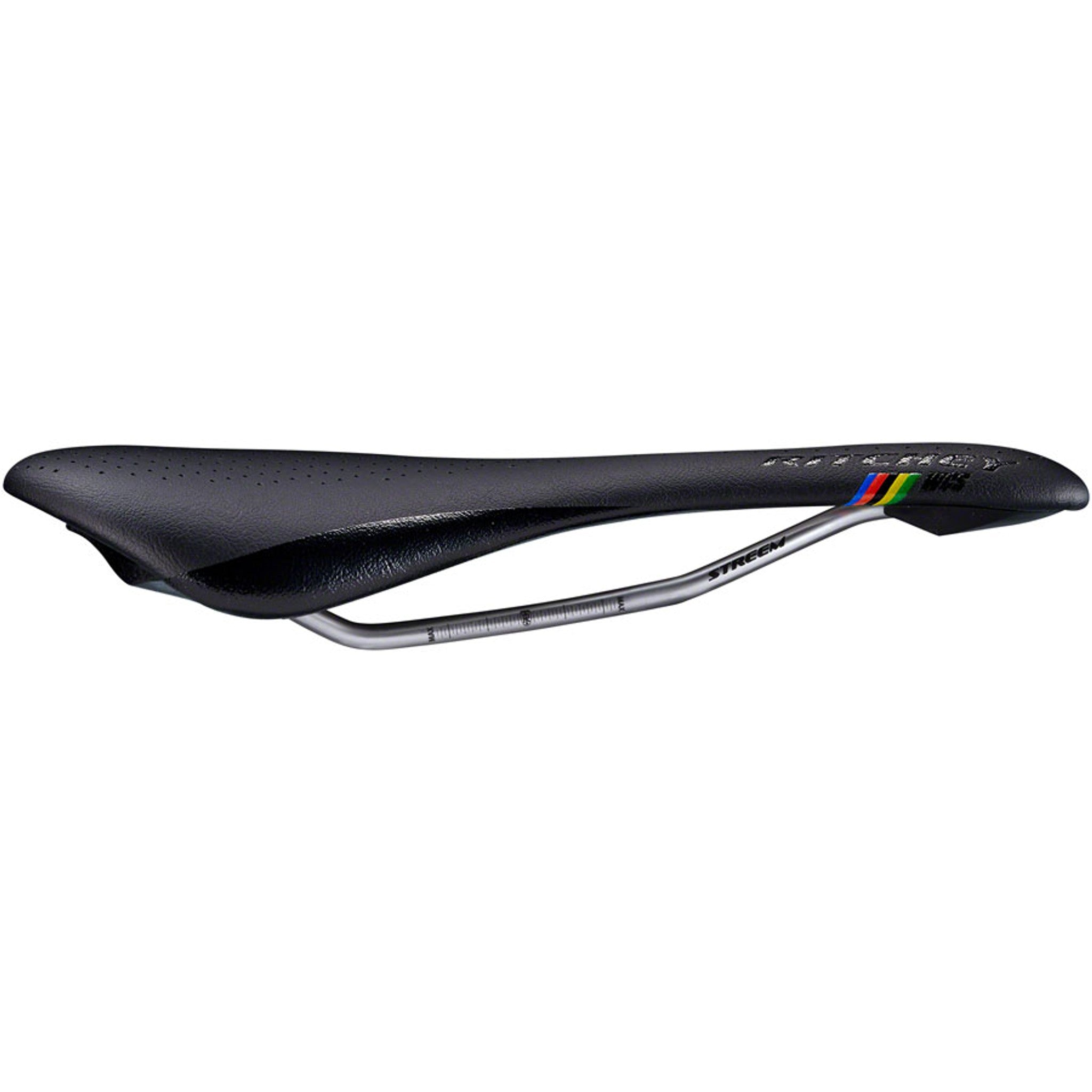 WCS Streem Saddle - Titanium, Black, 132mm