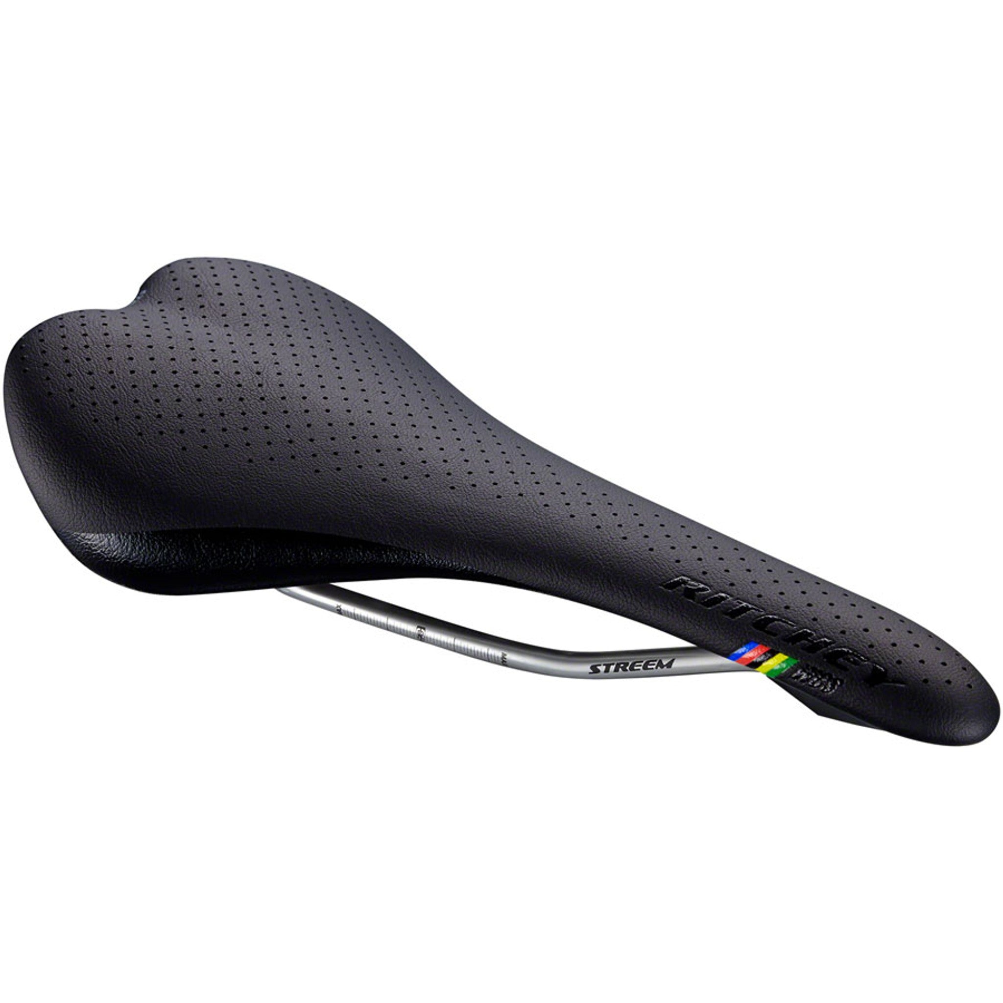 WCS Streem Saddle - Titanium, Black, 132mm