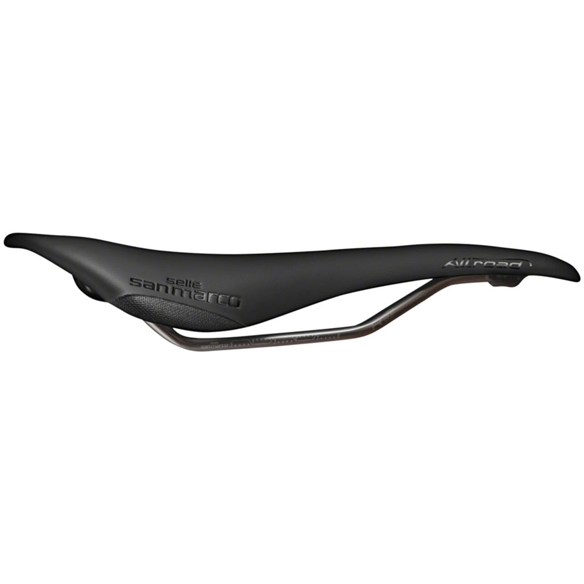 Allroad Open Fit Racing Saddle - Manganese, Black, Men's, Wide