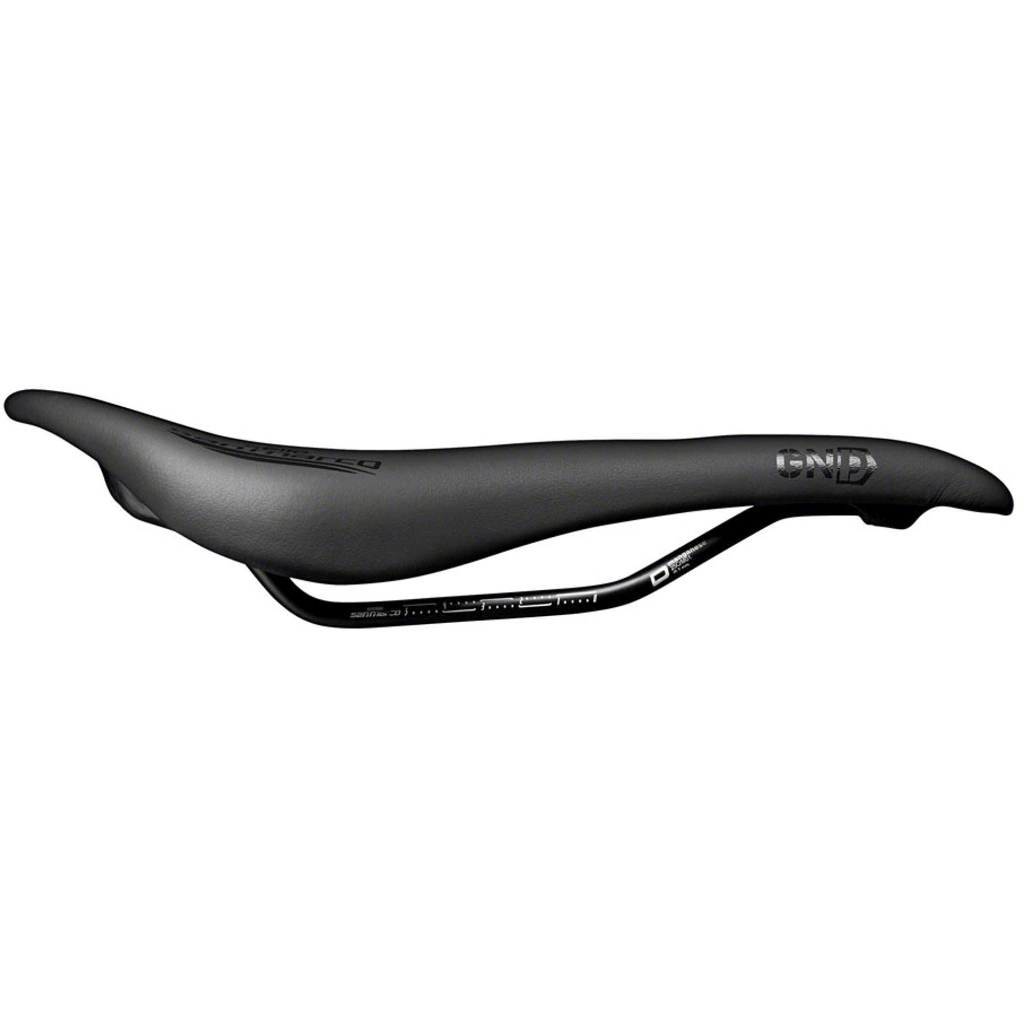 GND Open-Fit Dynamic Saddle - Manganese, Black, Men's, Narrow