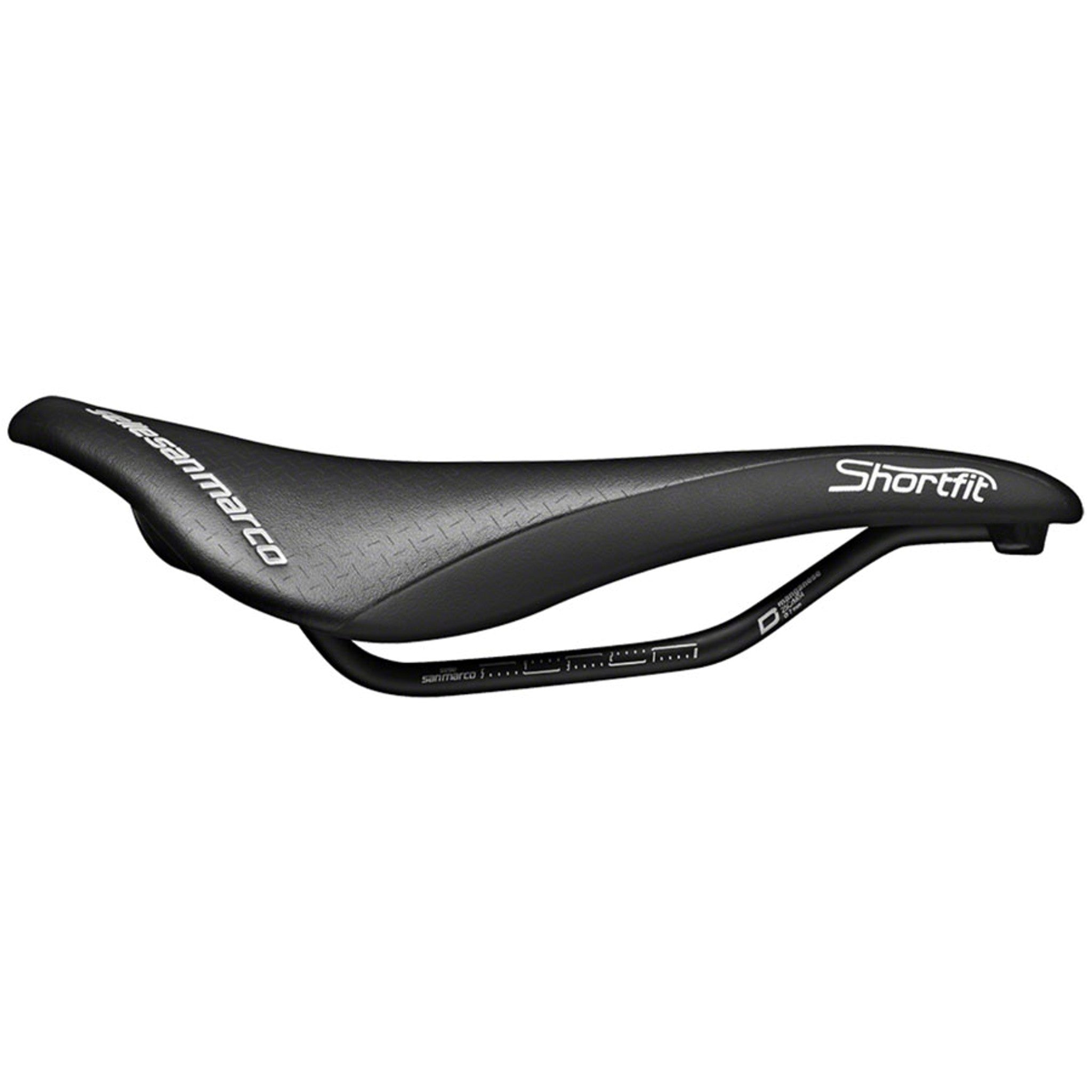 Shortfit Supercomfort Open-Fit Dynamic Saddle - Manganese, Black, Men's, Wide