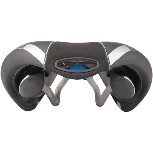 Selle Italia Max Flite Gel Superflow Saddle - Titanium, Black, L3