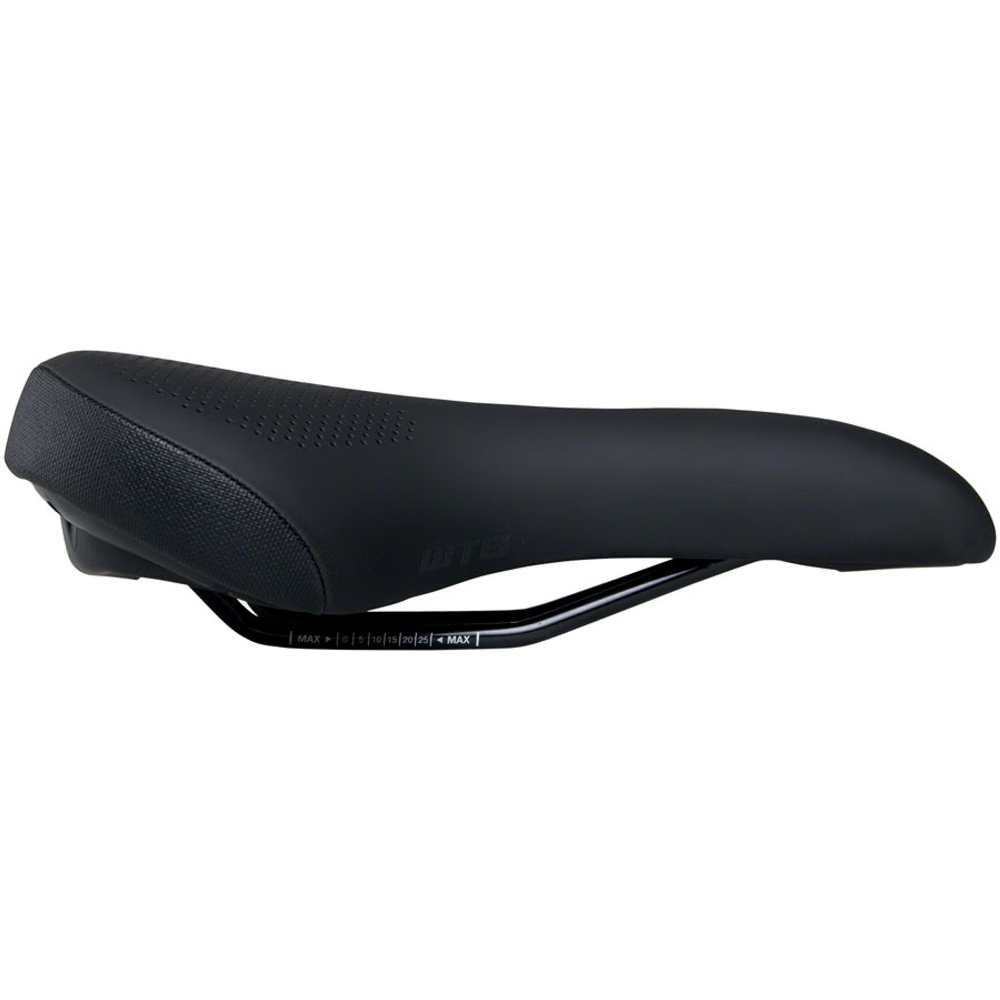 Comfort Saddle - Steel, Black, Wide