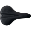 Comfort Saddle - Steel, Black, Wide