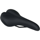 Comfort Saddle - Steel, Black, Wide