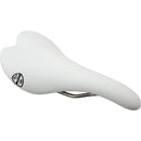 All-City Gonzo Saddle - CrN/Ti Alloy, White