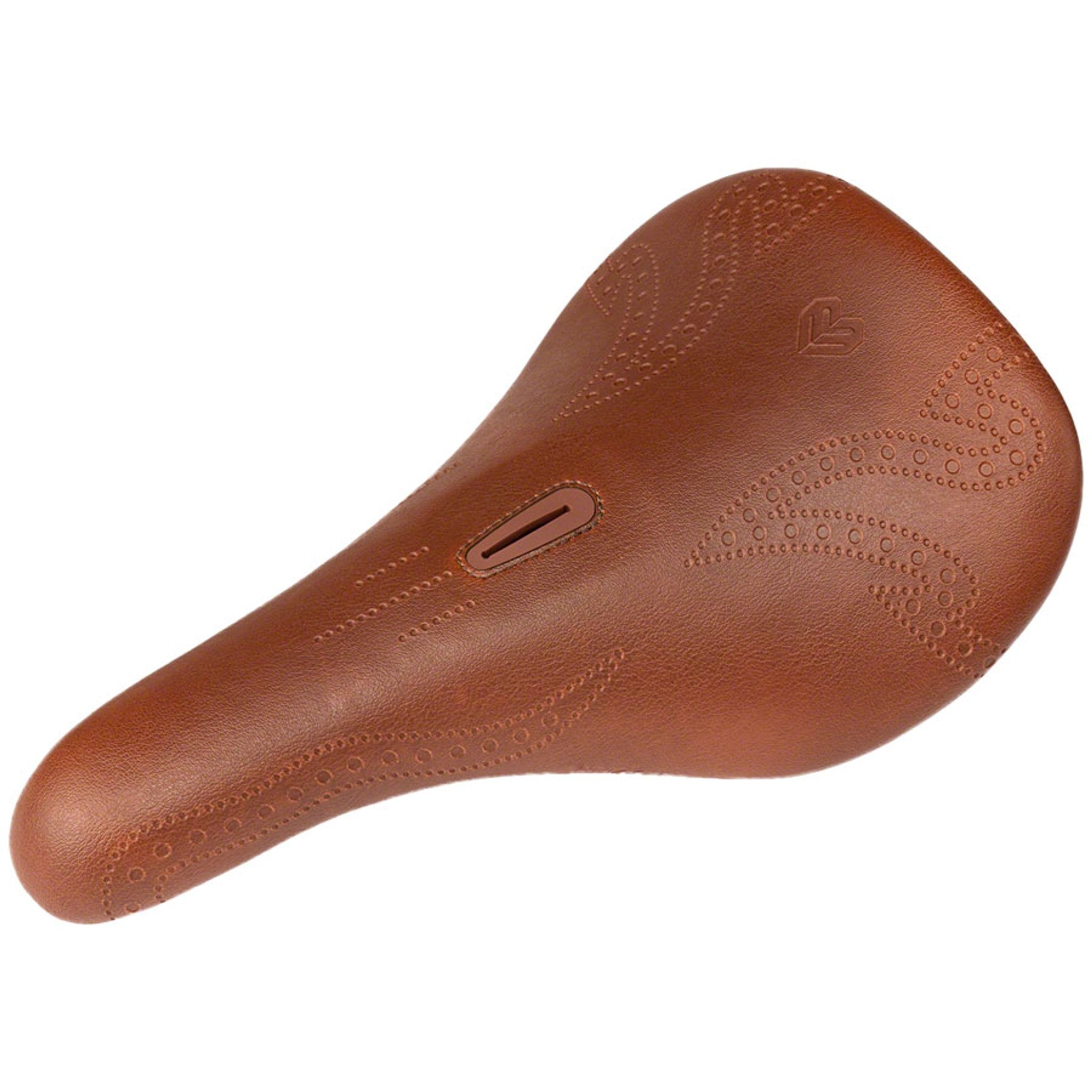 Exile Pivotal BMX Seat - Tyson Brown Leather, Slim