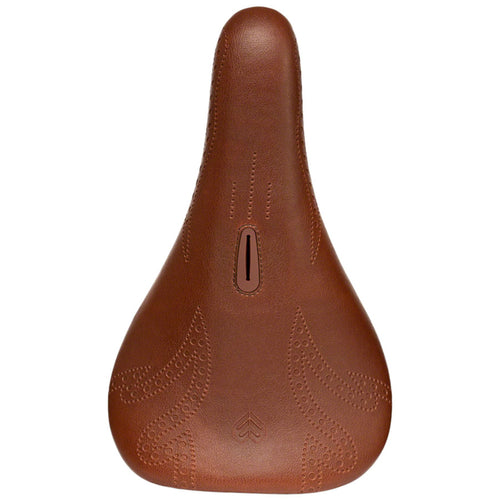 Exile Pivotal BMX Seat - Tyson Brown Leather, Slim