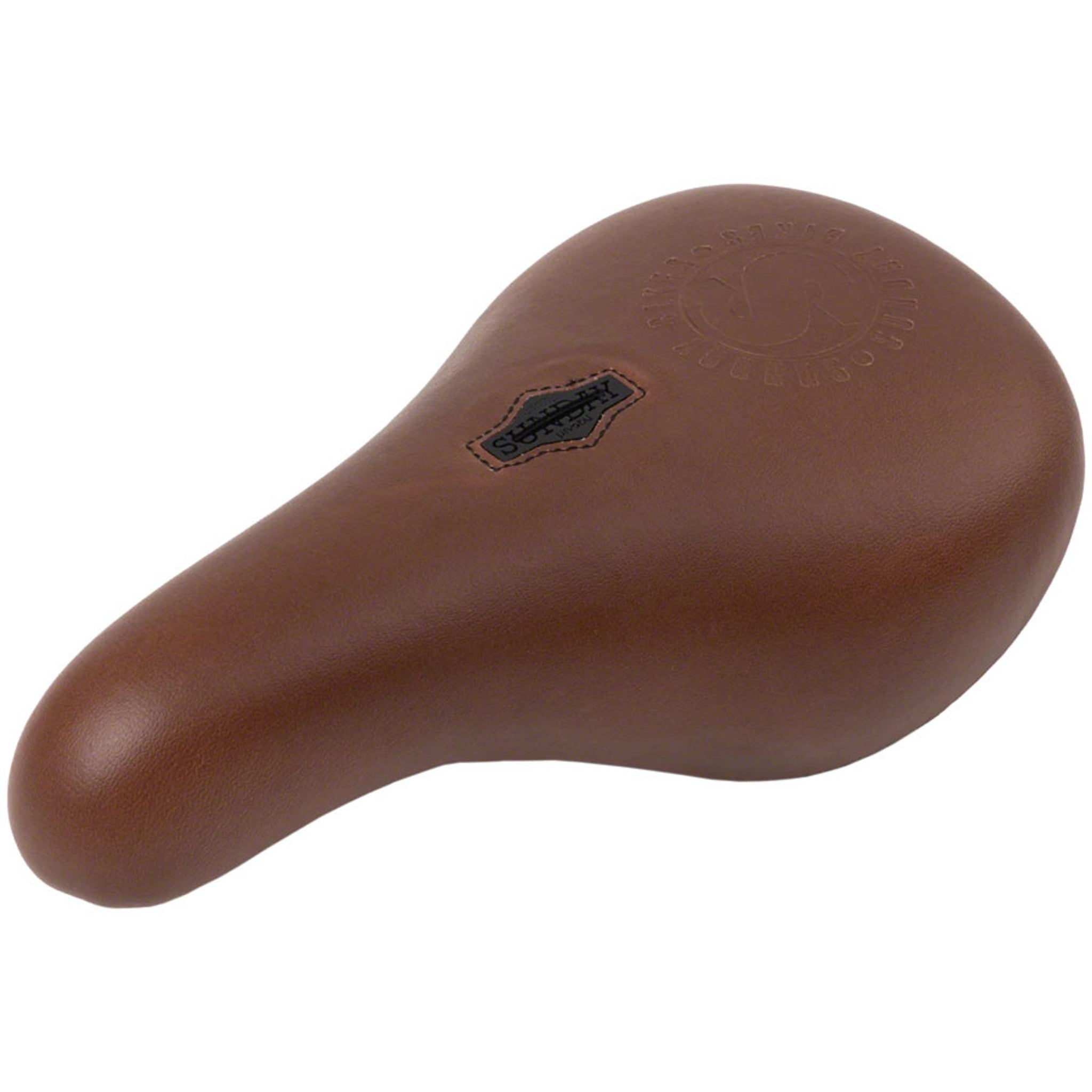 S-Badge BMX Seat - Pivotal, Brown