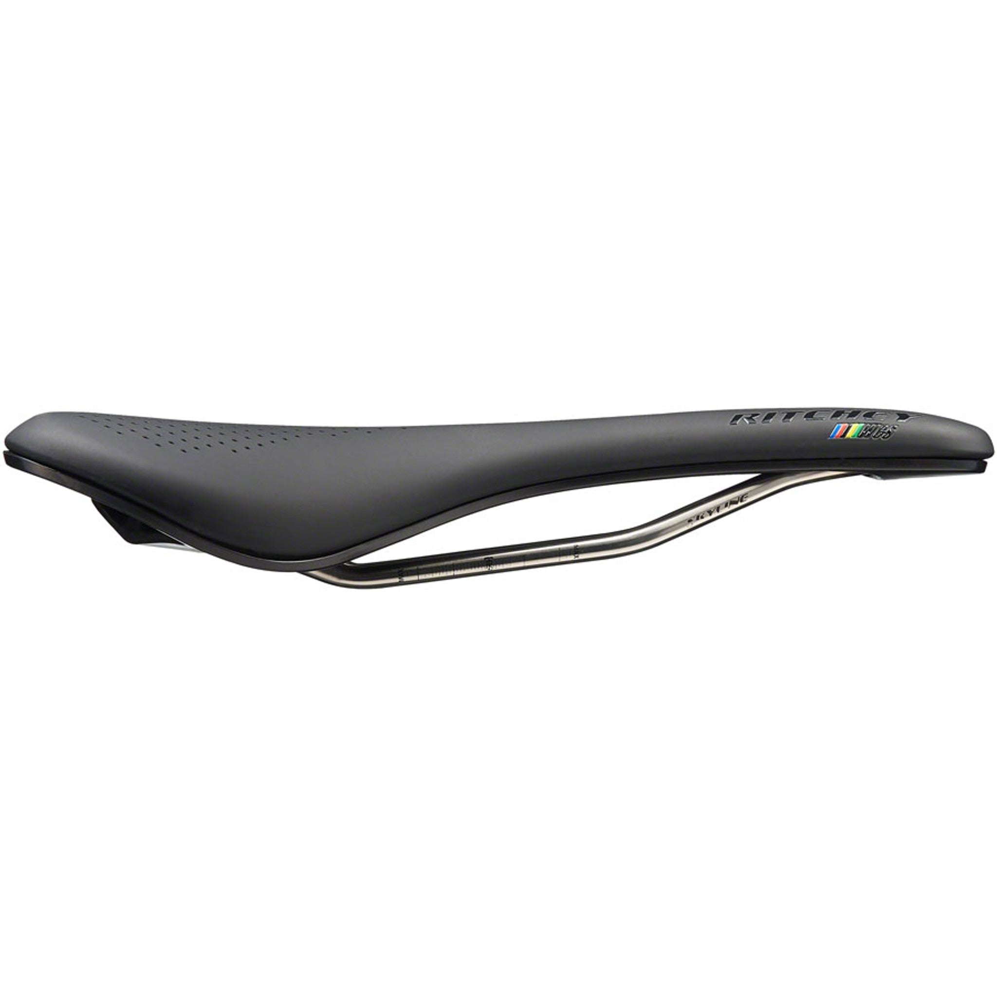 WCS Skyline Saddle - Stainless Steel, Black