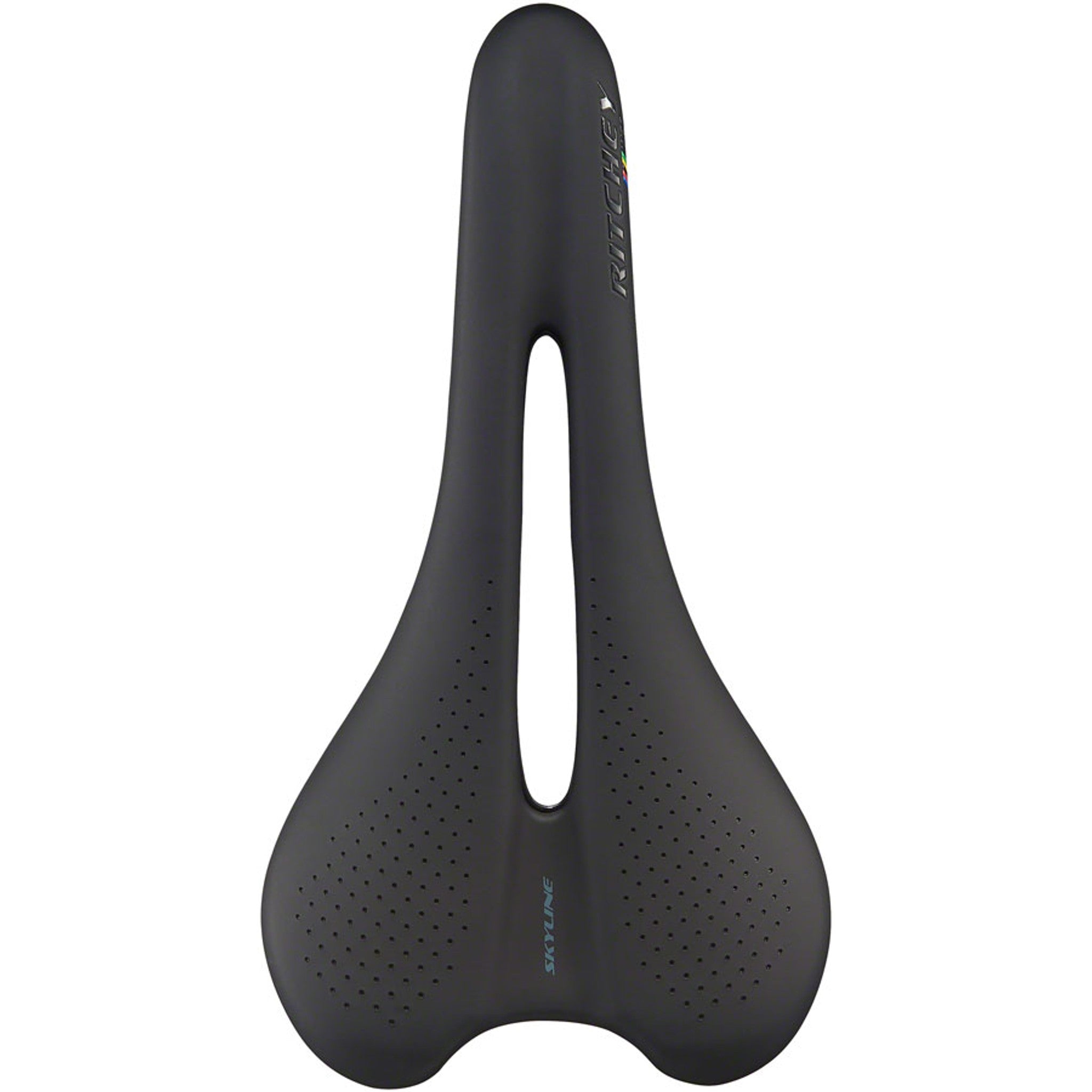 WCS Skyline Saddle - Stainless Steel, Black