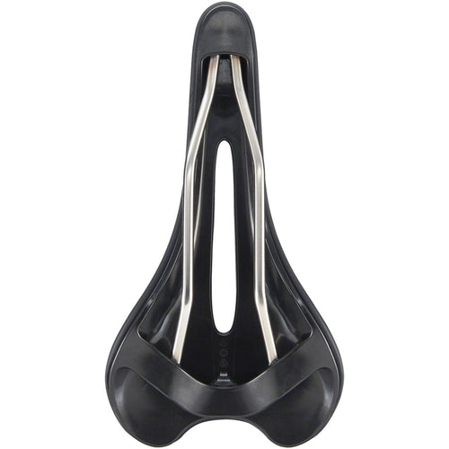 WCS Skyline Saddle - Stainless Steel, Black