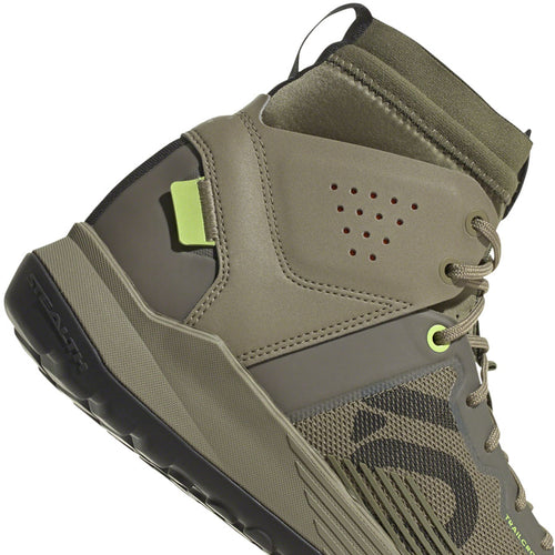 Trailcross Mid Pro Flat Shoes - Men's, Orbit Green/Core Black/Pulse Lime