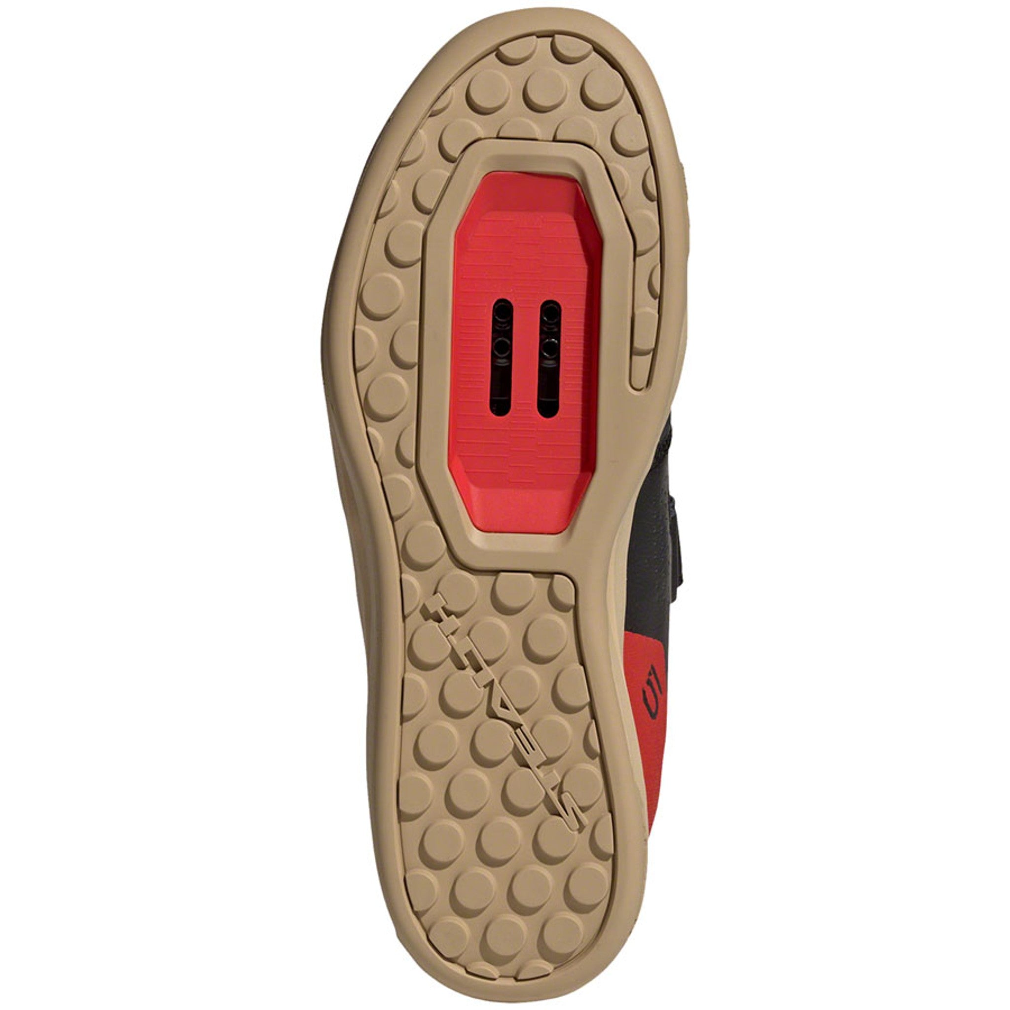 Hellcat Mountain Clipless Shoes - Men's, Core Black/Core Black/Red