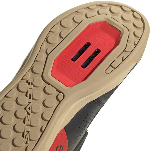 Hellcat Mountain Clipless Shoes - Men's, Core Black/Core Black/Red