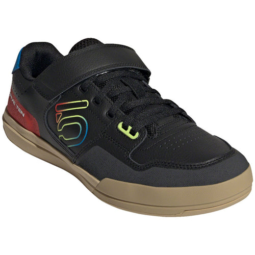 Hellcat Mountain Clipless Shoes - Men's, Core Black/Core Black/Red