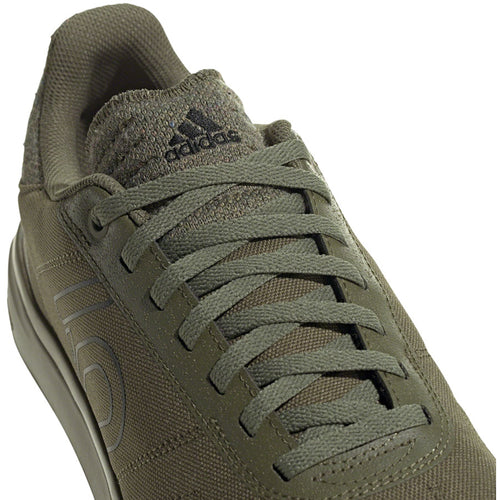 Sleuth DLX Canvas Flat Shoes - Men's, Focus Olive/Core Black/Pulse Lime