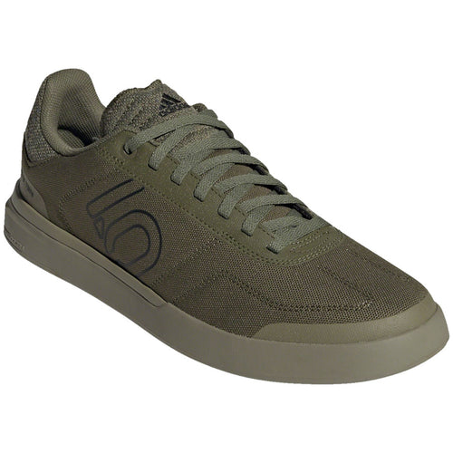 Sleuth DLX Canvas Flat Shoes - Men's, Focus Olive/Core Black/Pulse Lime