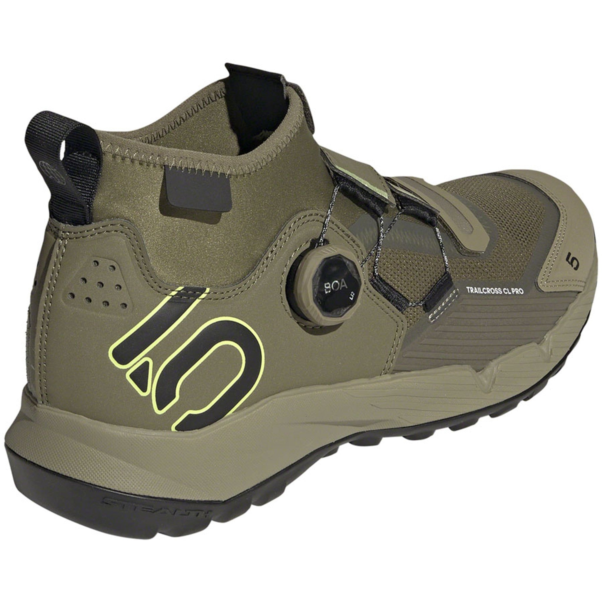 Trailcross Pro Mountain Clipless Shoes - Men's, Green/Black/Green