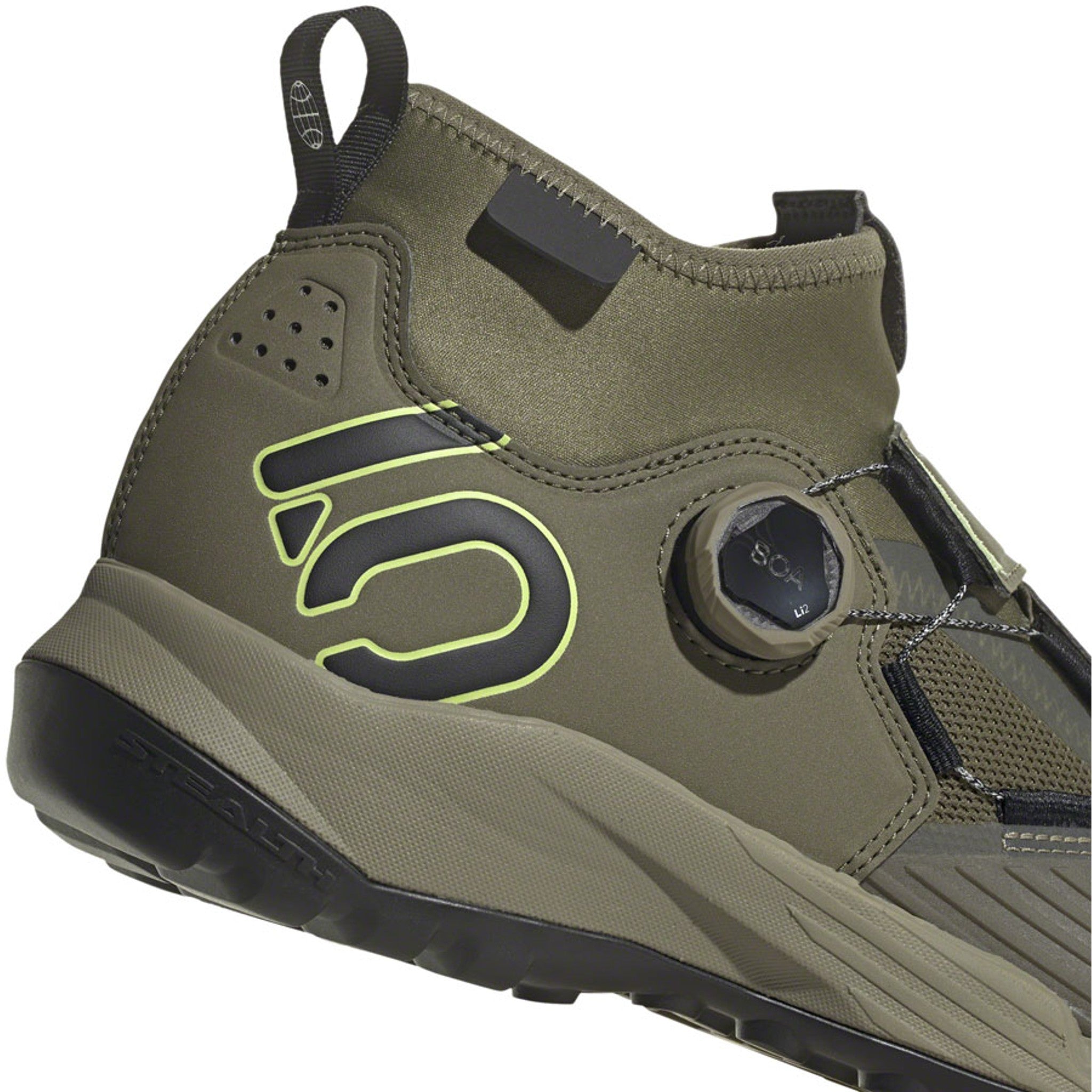 Trailcross Pro Mountain Clipless Shoes - Men's, Green/Black/Green