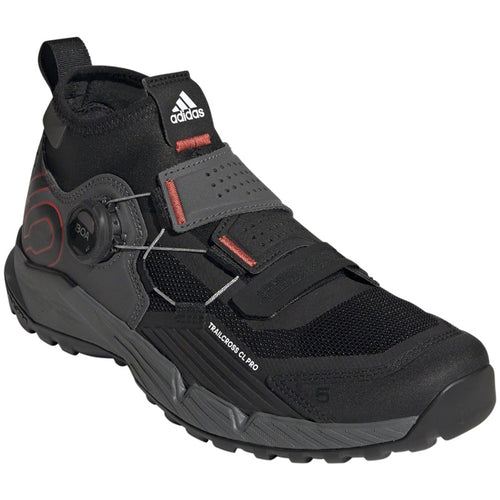 Trailcross Pro Mountain Clipless Shoes - Women's, Gray Five/Core Black/Red