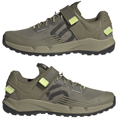 Trailcross Mountain Clipless Shoes - Men's, Orbit Green/Carbon/Core Black