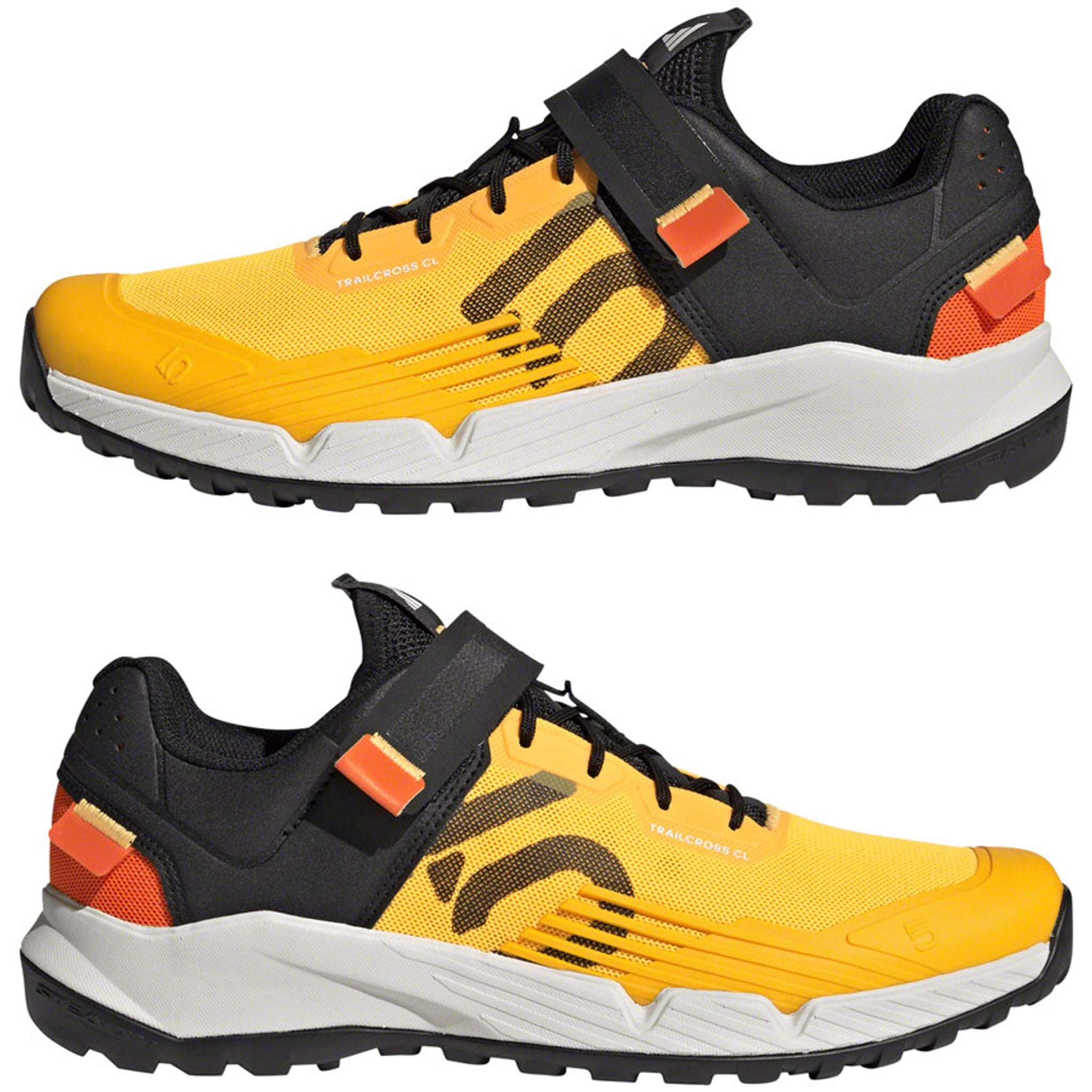 Trailcross Mountain Clipless Shoes - Men's, Solar Gold/Core Black/Impact Orange