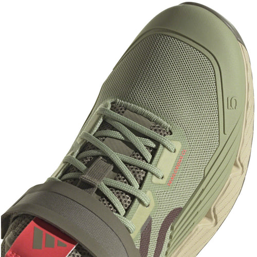 Trailcross Mountain Clipless Shoes - Women's, Magic Lime/Quiet Crimson/Orbit Green