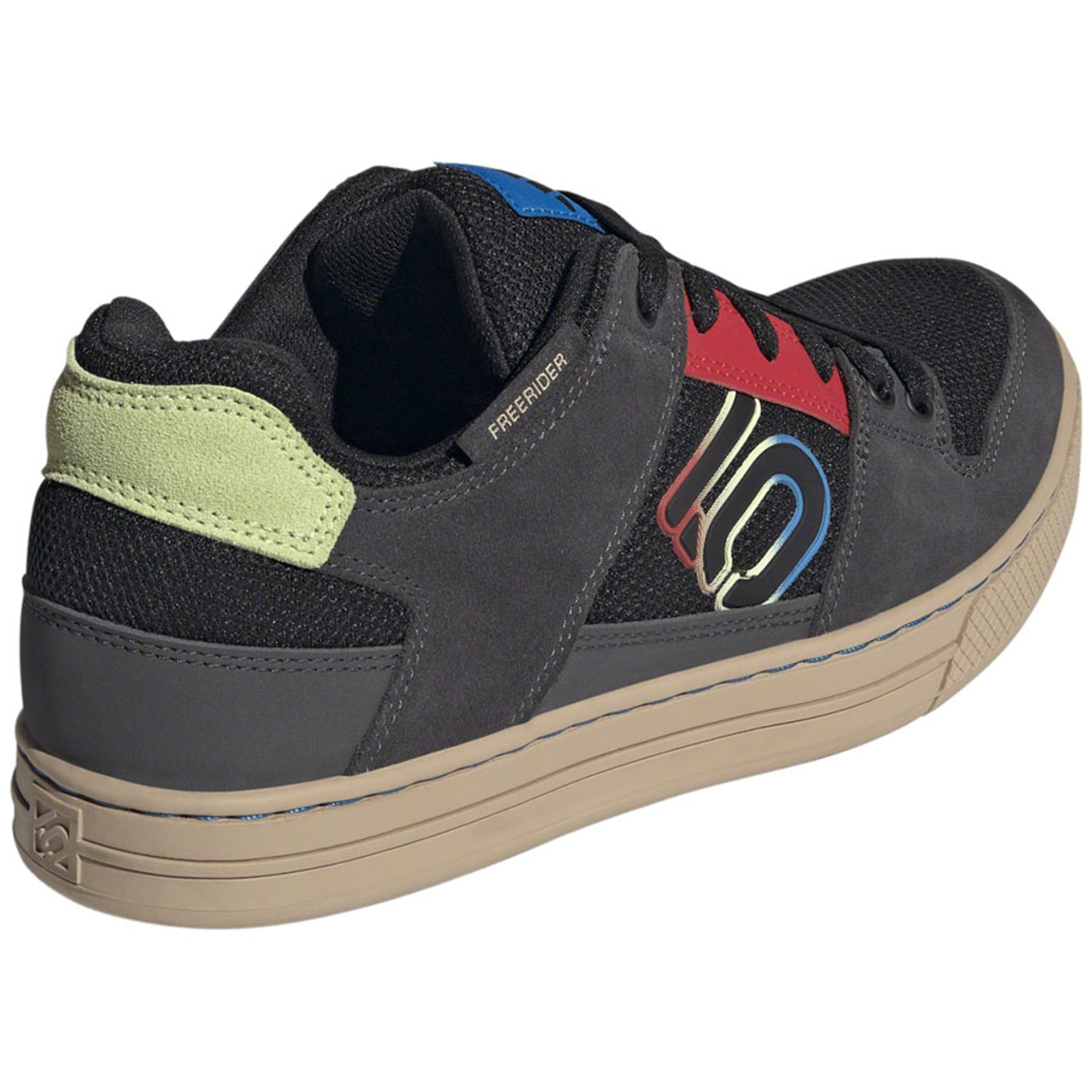 Freerider Flat Shoes - Men's, Core Black/Carbon/Red