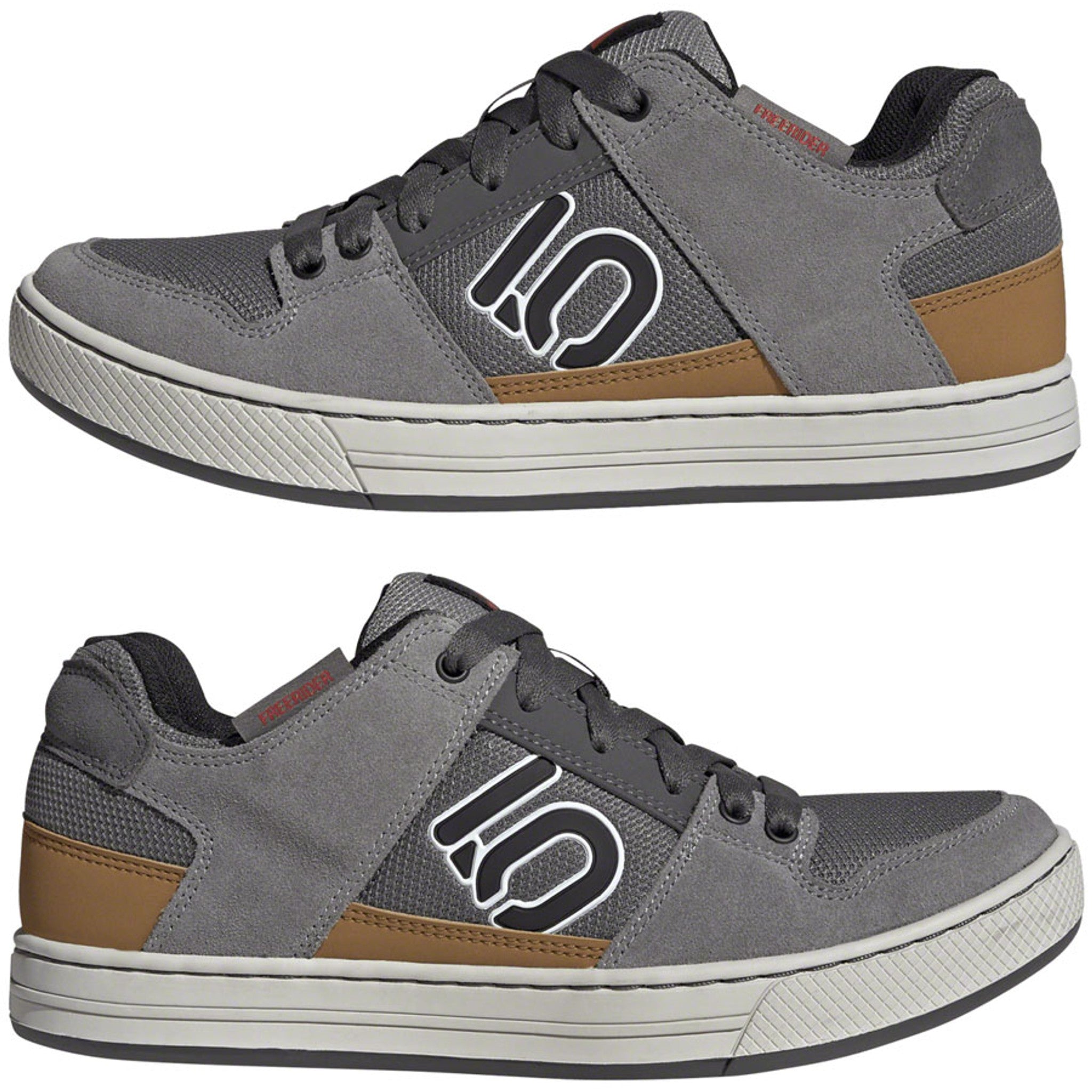 Freerider Flat Shoes - Men's, Gray Five/Gray One/Bronze Strata