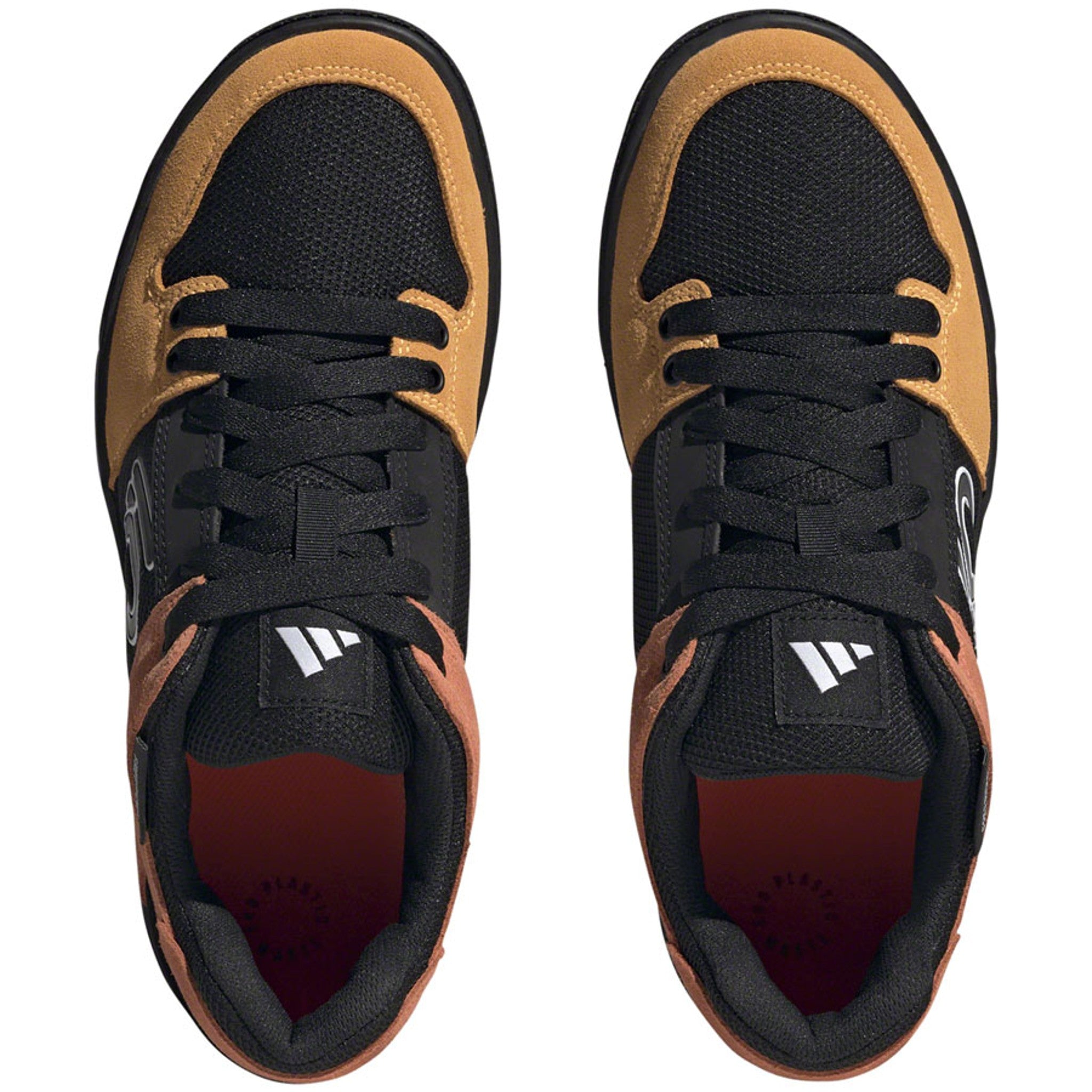 Freerider Flat Shoes - Men's, Core Black/Ftwr White/Impact Orange