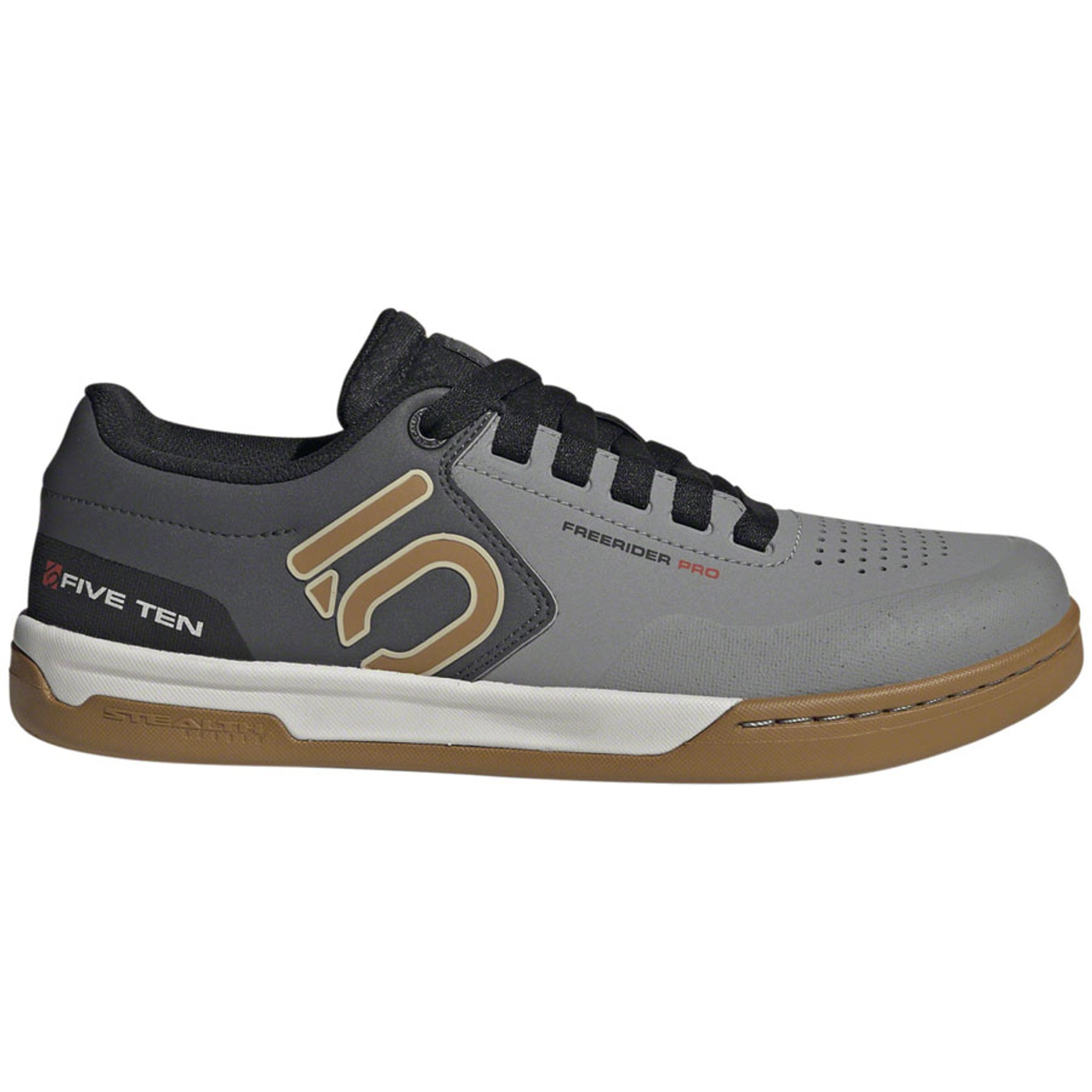 Freerider Pro Flat Shoes - Men's, Gray Three/Bronze Strata/Core Black