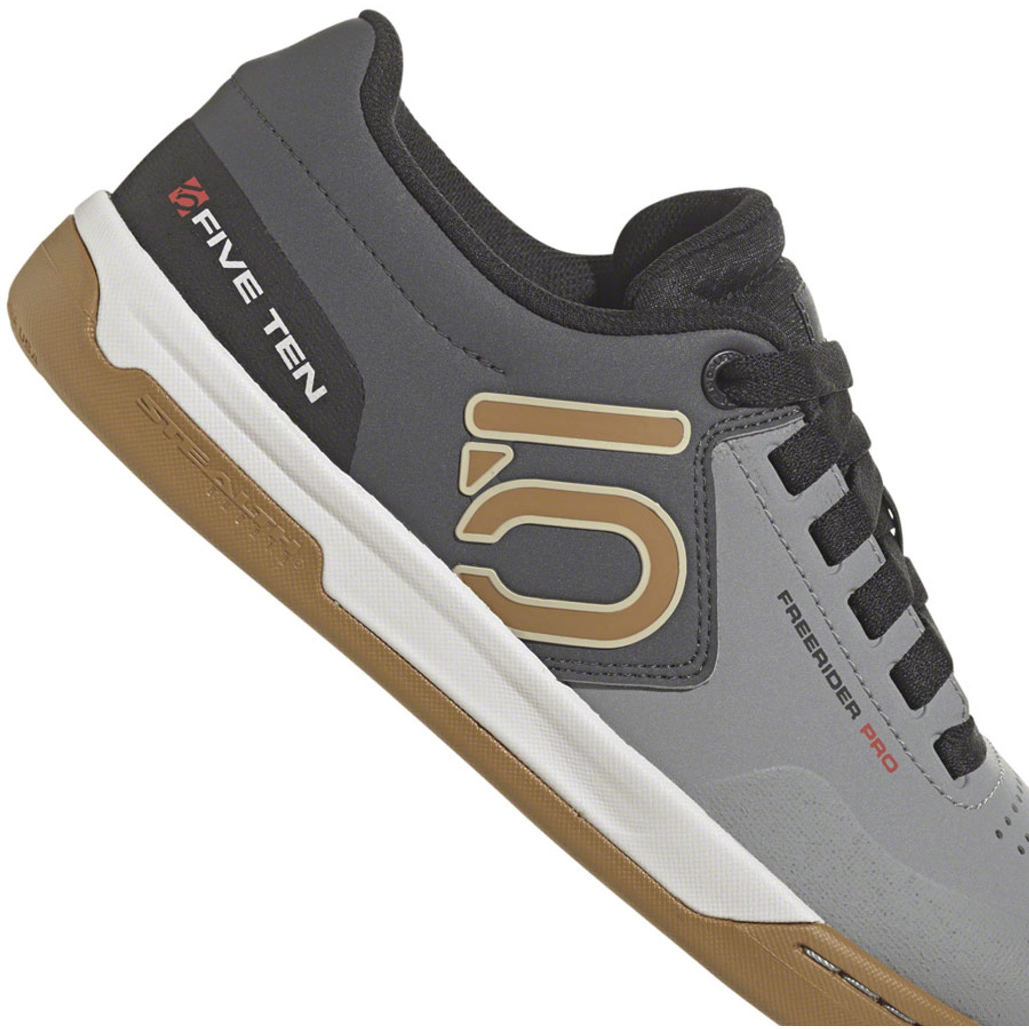 Freerider Pro Flat Shoes - Men's, Gray Three/Bronze Strata/Core Black
