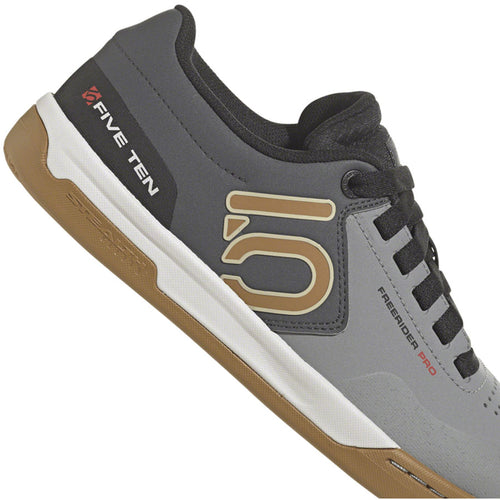 Freerider Pro Flat Shoes - Men's, Gray Three/Bronze Strata/Core Black