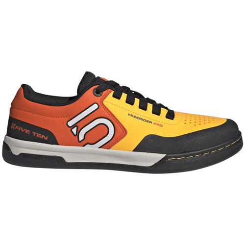 Freerider Pro Flat Shoes - Men's, Solar Gold/Ftwr White/Impact Orange