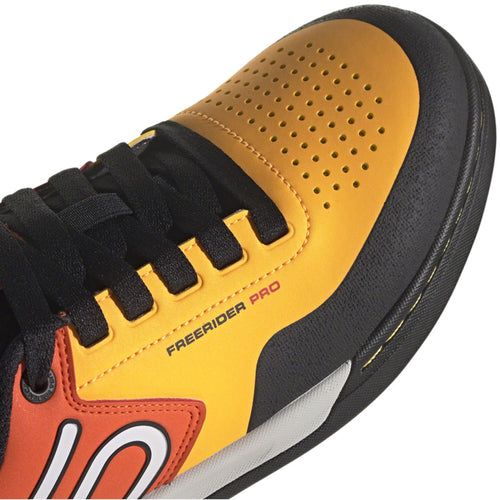 Freerider Pro Flat Shoes - Men's, Solar Gold/Ftwr White/Impact Orange