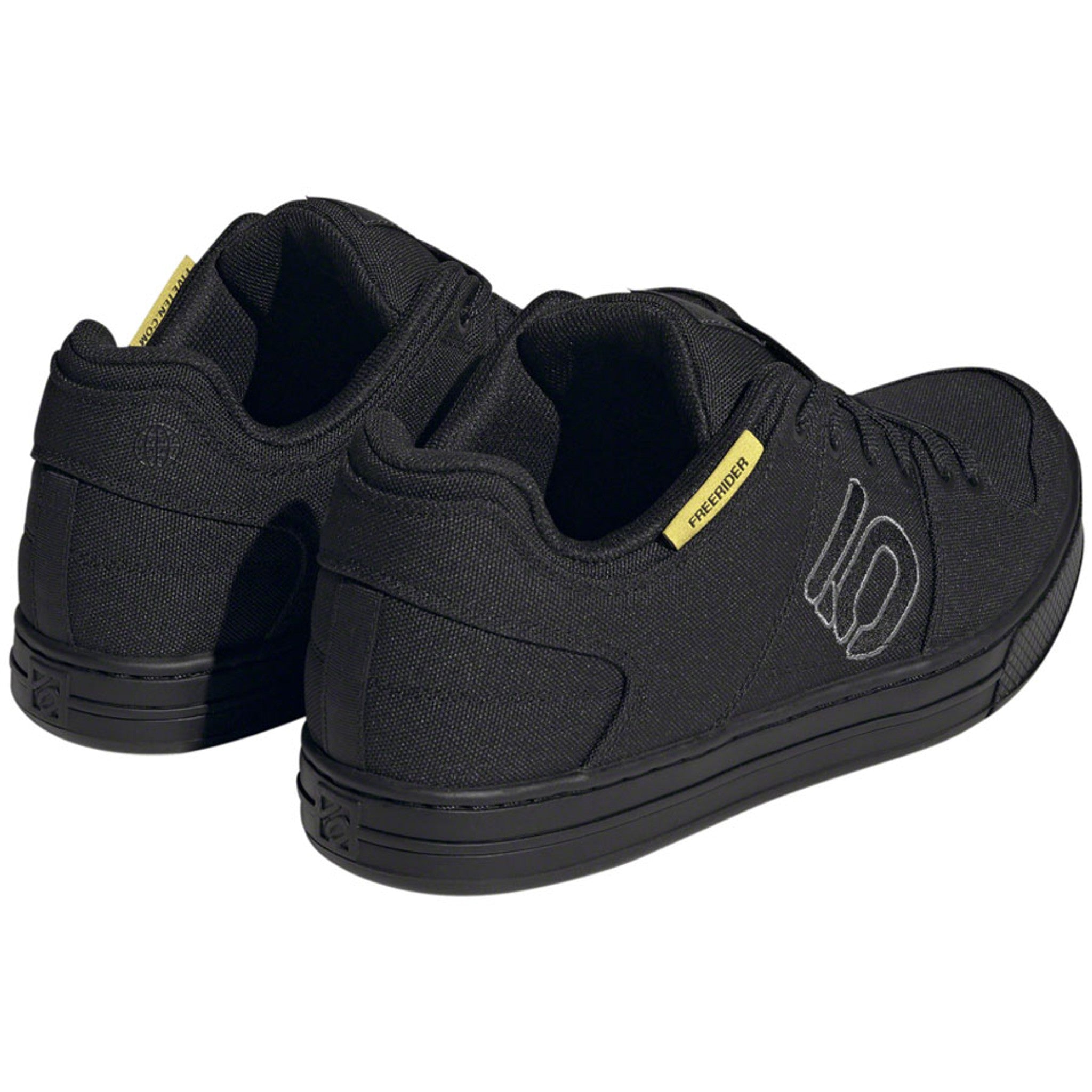 Freerider Canvas Flat Shoes - Men's, Core Black/Dgh Solid Gray/Gray Five