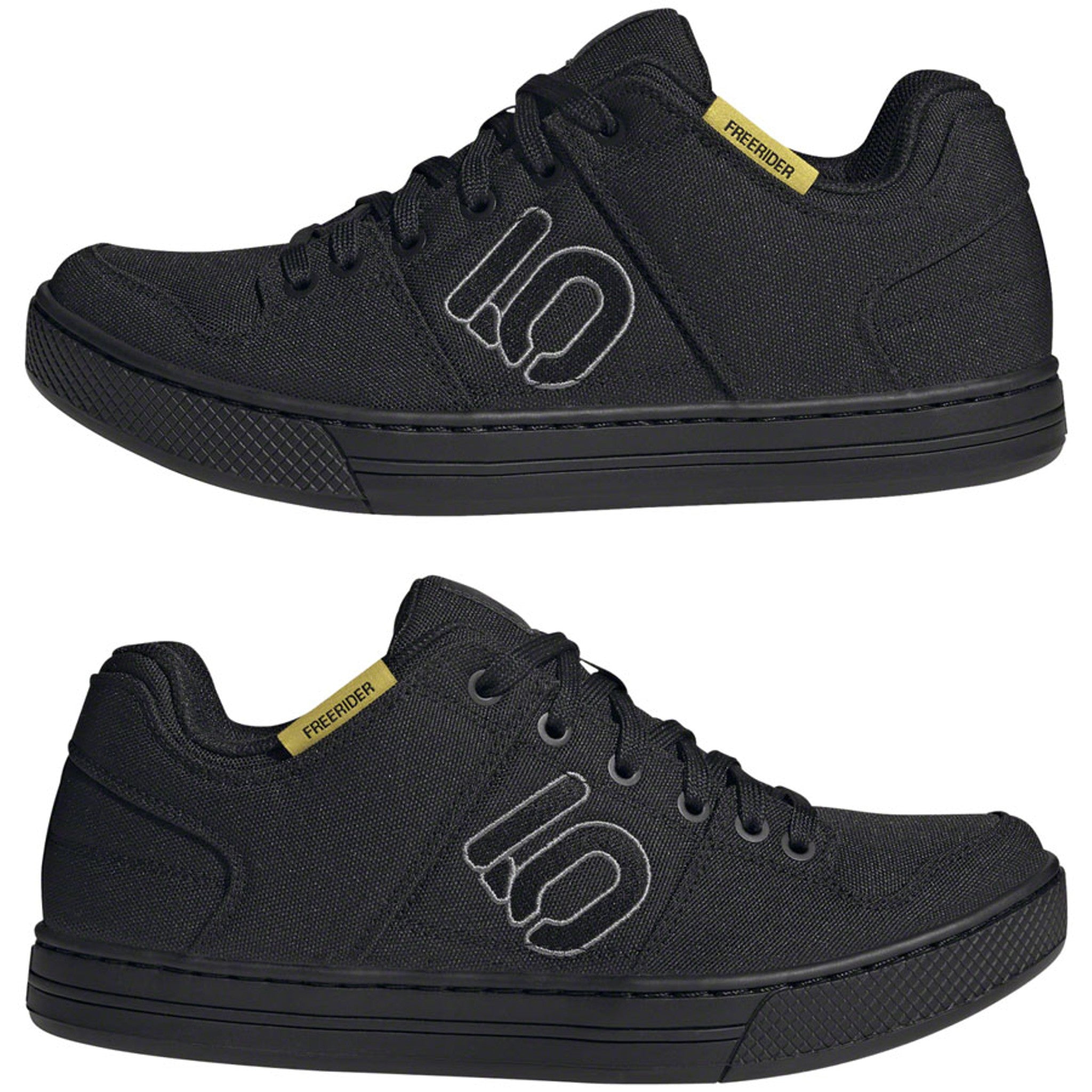 Freerider Canvas Flat Shoes - Men's, Core Black/Dgh Solid Gray/Gray Five