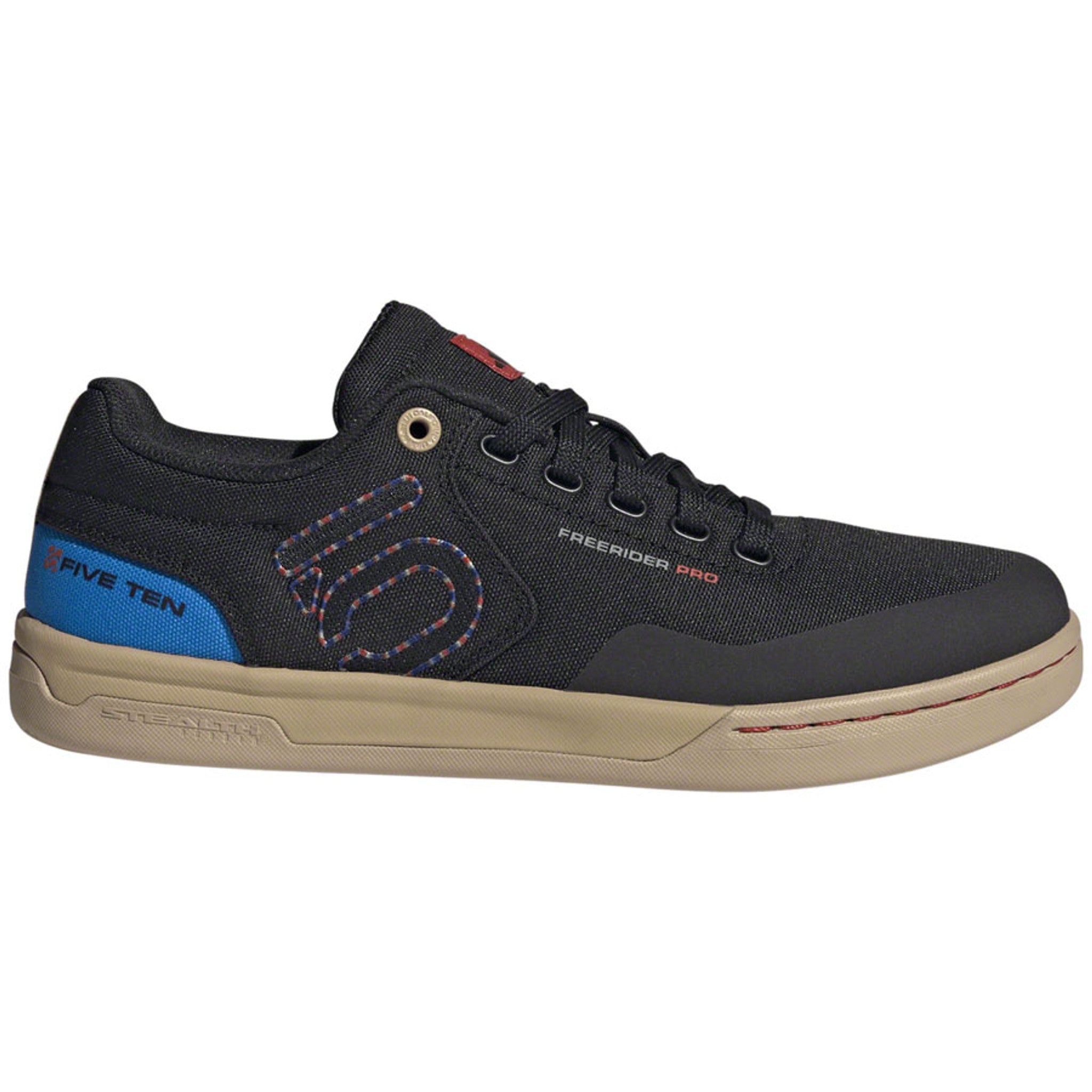 Freerider Pro Canvas Flat Shoes - Men's, Core Black/Carbon/Red
