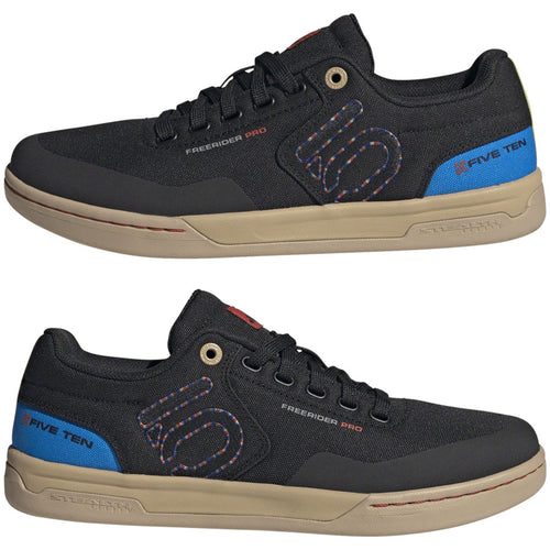 Freerider Pro Canvas Flat Shoes - Men's, Core Black/Carbon/Red
