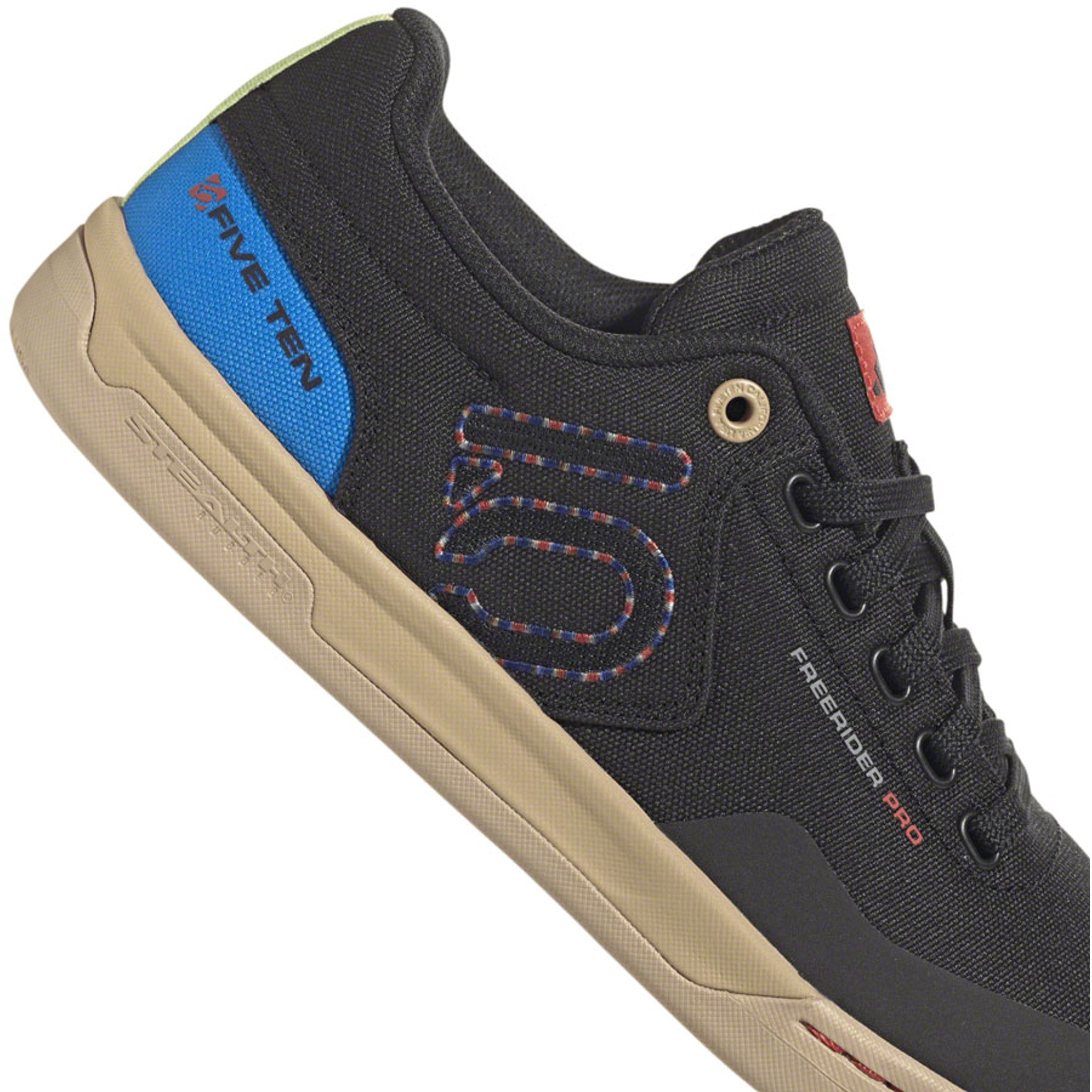 Freerider Pro Canvas Flat Shoes - Men's, Core Black/Carbon/Red