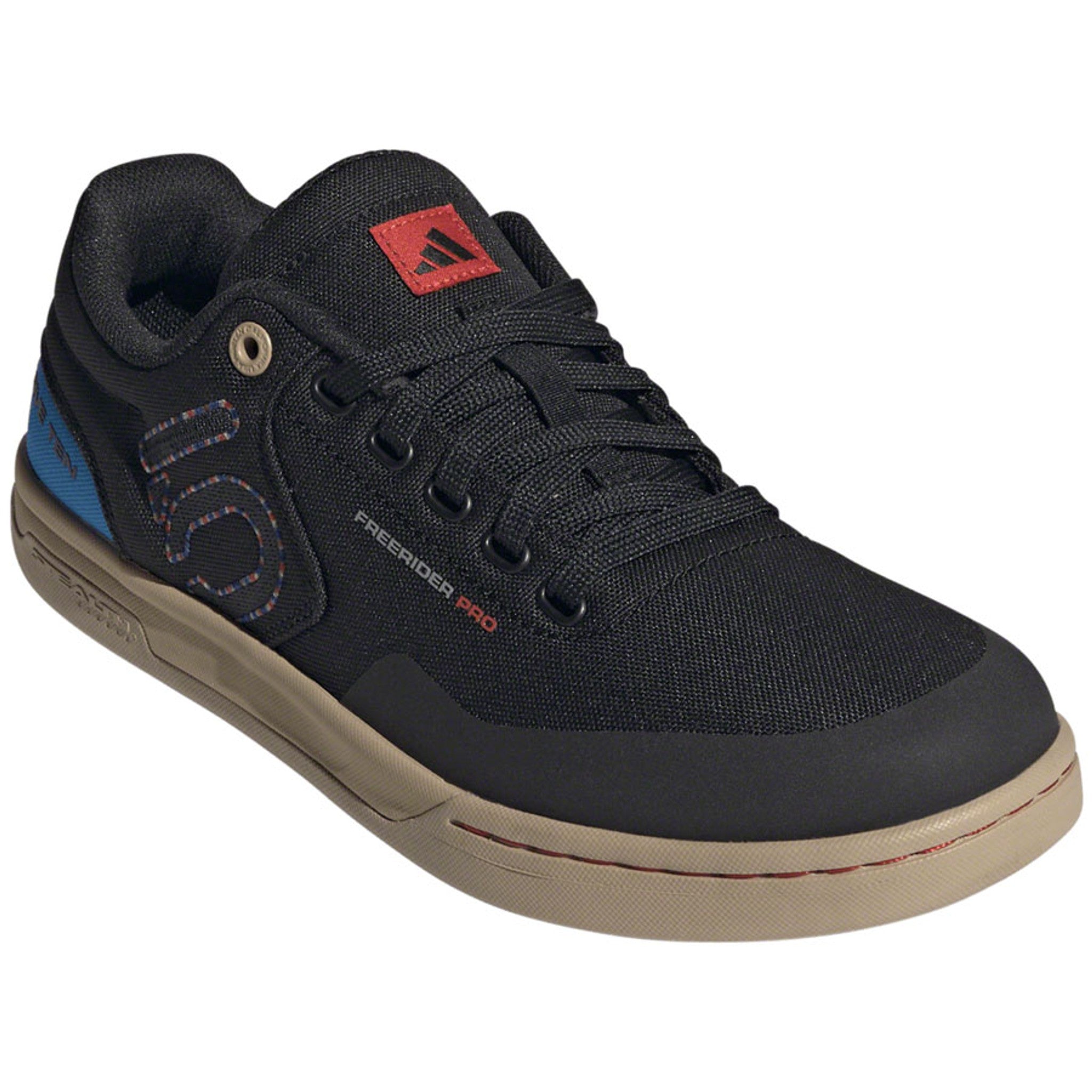 Freerider Pro Canvas Flat Shoes - Men's, Core Black/Carbon/Red