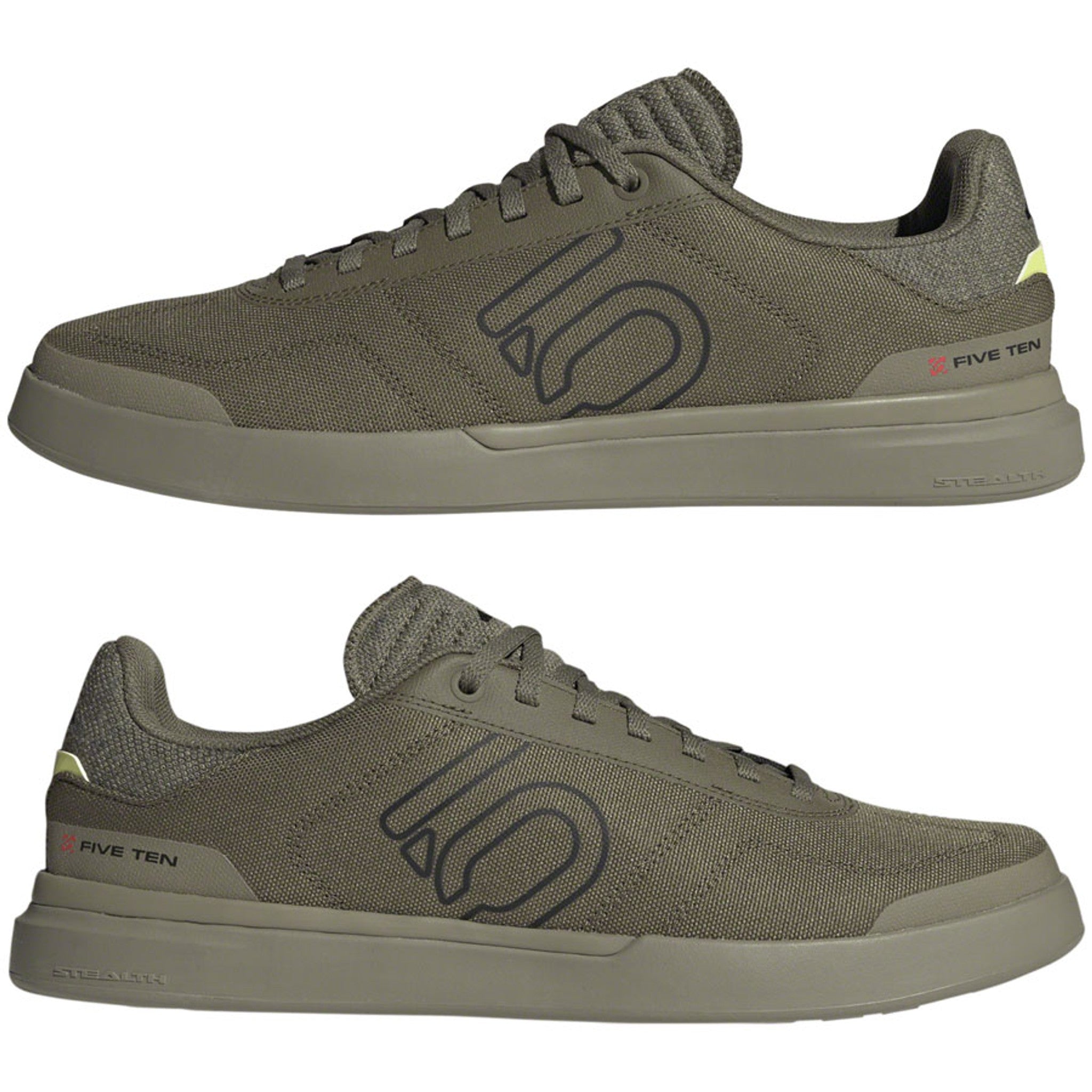 Sleuth DLX Canvas Flat Shoes - Men's, Focus Olive/Core Black/Orbit Green